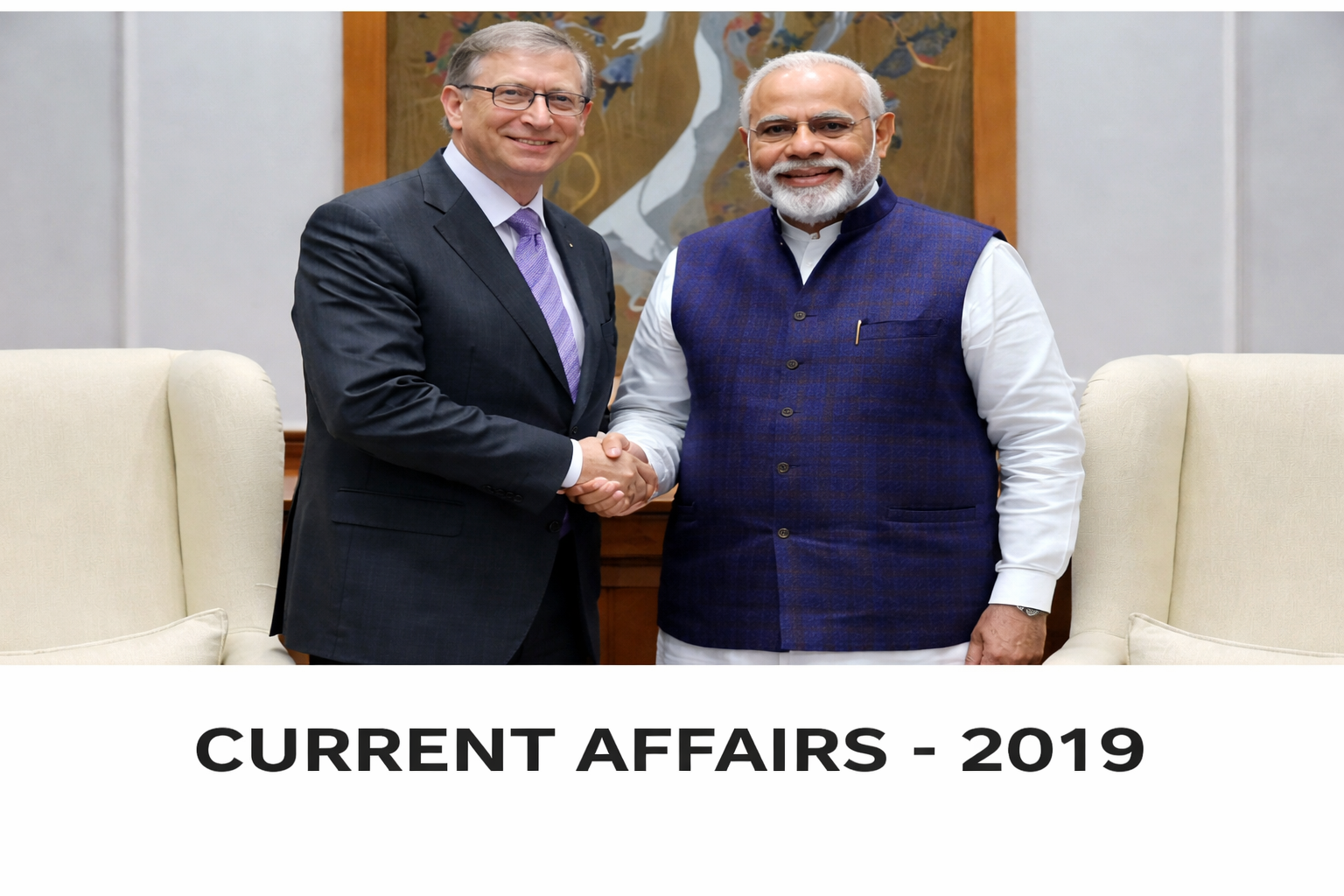 Current Affairs 2019